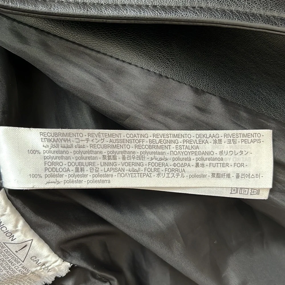 COPY - Zara leather jacket (fake leather) - Picture 5 of 6